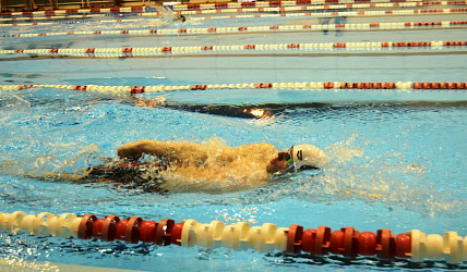 В СОК "Олимпия" состоялся чемпионат и первенство города по плаванию среди лиц с ОВЗ