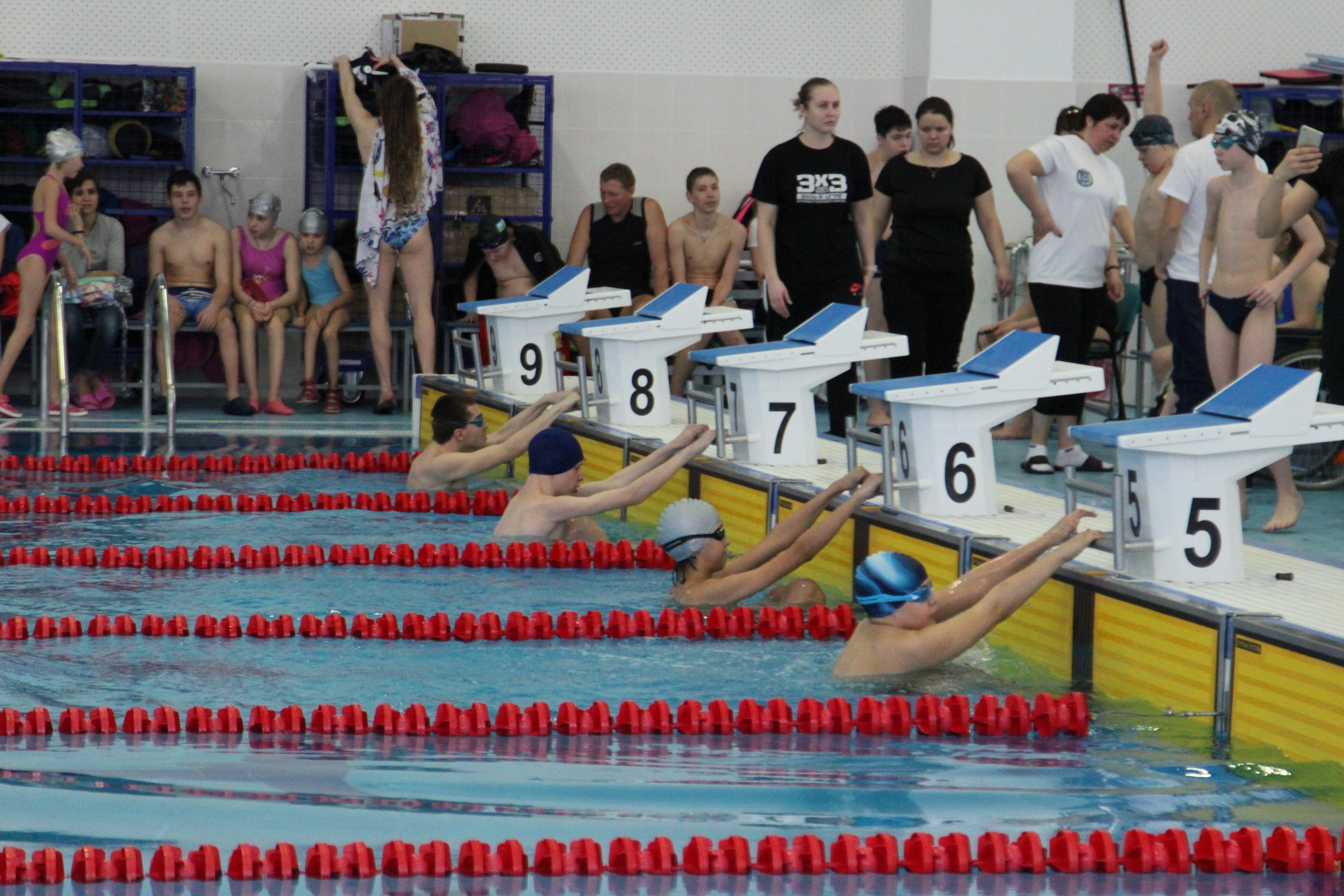 чемпионат и первенство по плаванию в зачет Параспартакиады Югры