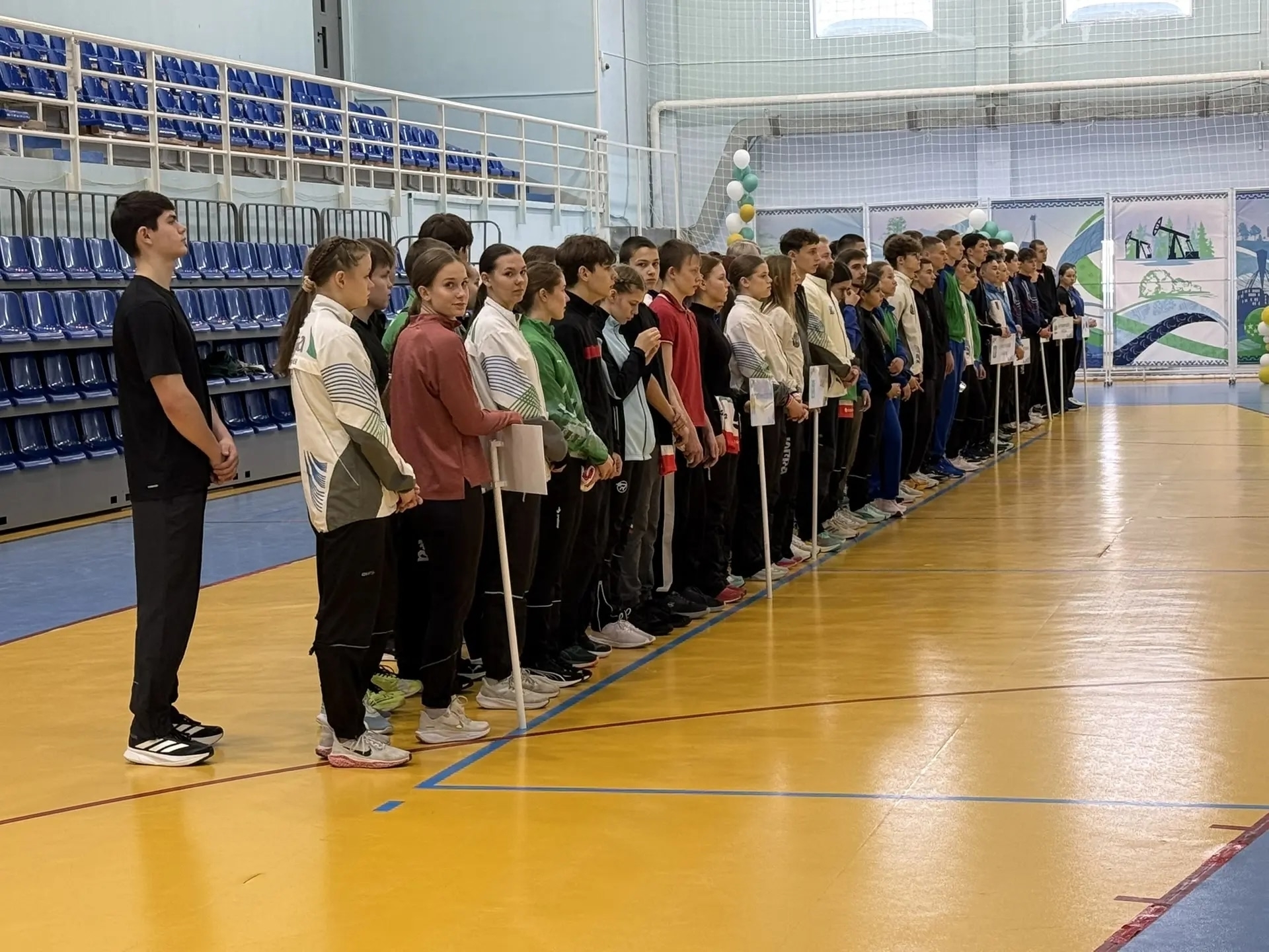 Торжественное начало окружных соревнований по северному многоборью