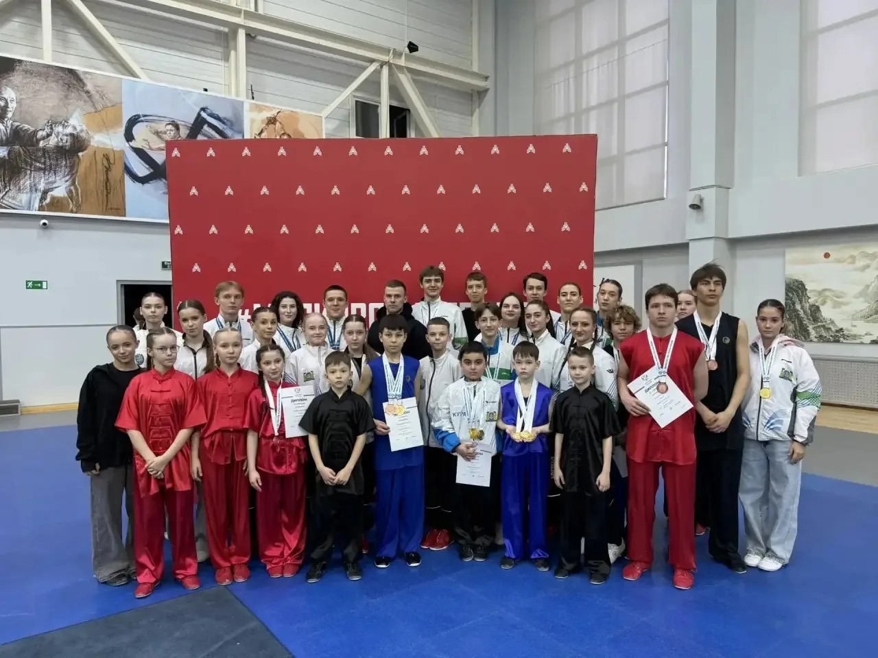 Ушуисты успешно выступили на чемпионате и первенстве России в Москве