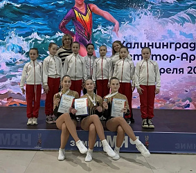 Бронзовые медали из Калининграда