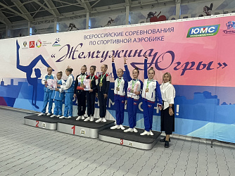 Итоги Всероссийских соревнований по спортивной аэробике "Жемчужина Югры"