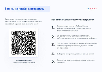 Записаться к нотариусу можно онлайн на Госуслугах