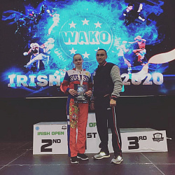 Нефедова Дарья - призер международных соревнований по кикбоксингу