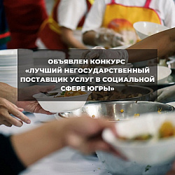 Конкурс «Лучший негосударственный поставщик услуг в социальной сфере Ханты-Мансийского автономного округа – Югры»