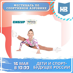 Фестиваль по спортивной аэробике "Дети и спорт - будущее России"