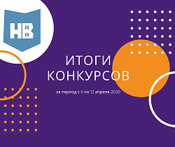 Итоги проведения конкурсов МАУ г. Нижневартовска «Спортивная школа» в период с 6 по 12 апреля 2020 года