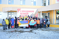 Спортивный туризм на озере Комсомольском