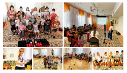 Инклюзивное занятие по бочче