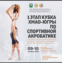 Анонс спортивных мероприятий. Спортивная акробатика